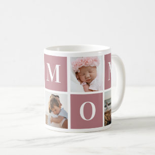 Mother's Day 5 Photo Collage I Love Mum Mug
