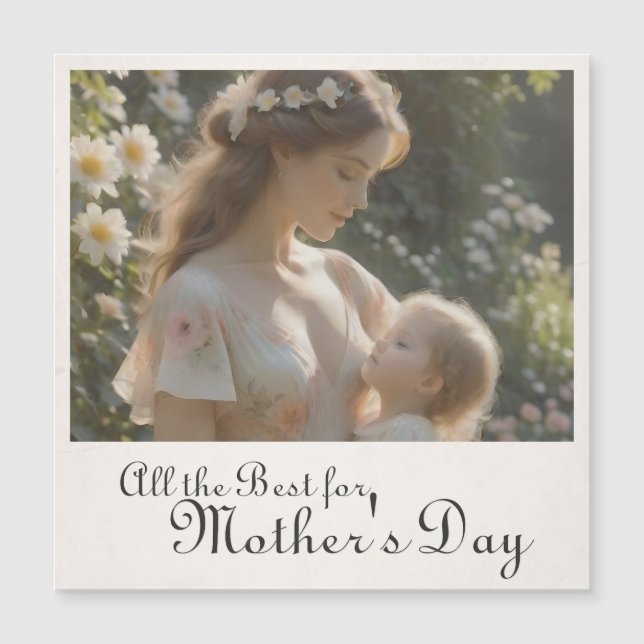 Mother's Day – A Tender Garden Embrace (Front)