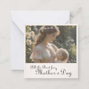 Mother's Day – A Tender Garden Embrace Card