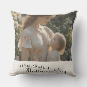 Mother's Day – A Tender Garden Embrace Cushion