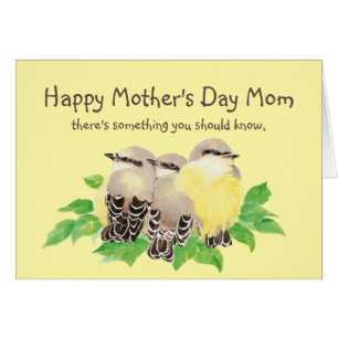 Mother's Day Always thankful to You Mum Bird