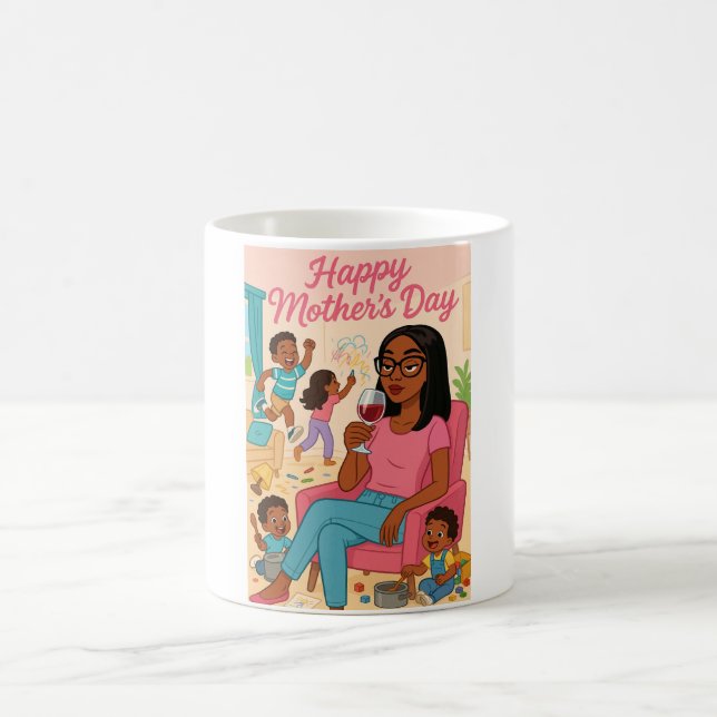 Mother's Day And Chill Mug (Center)