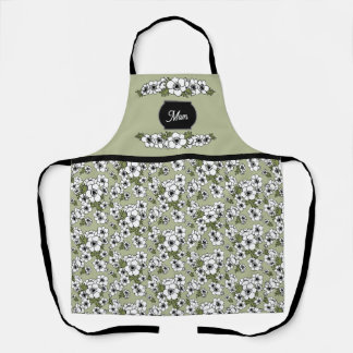 Mother's Day Anemone Floral Apron