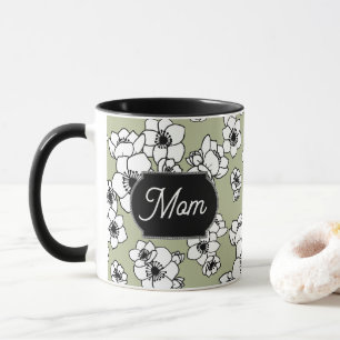 Mother's Day Anemone Floral Mug