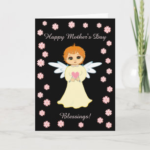 Mother's Day Angel Blessings Card