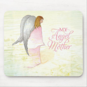Mother's Day Angel Religious Mouse Mat