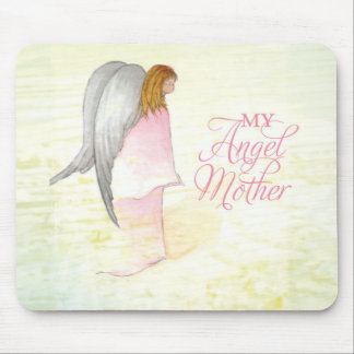 Mother's Day Angel Religious Mouse Mat