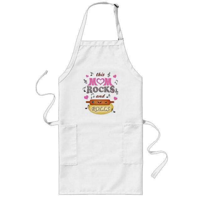 Mother's Day Baking & Rocking Mum Apron (Front)