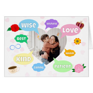Mothers Day Best Mum Word Clouds Queen Crown Love