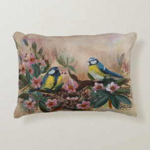 "Mothers Day Birds" Accent Pillow