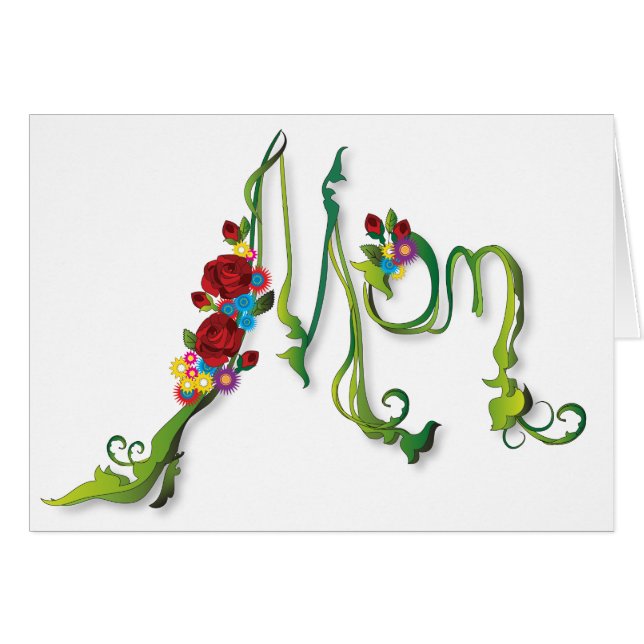 Mothers Day/Birthday Card (Front Horizontal)