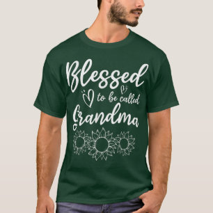 Mother's Day Blessed To Be Called Grandma T-Shirt