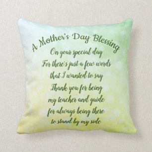 Mother's Day Blessing Cushion