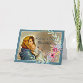 Mother's Day Blessings with Madonnina  Card
