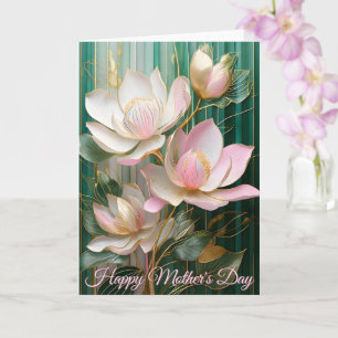  Mother's Day Blooming Wallpaper Japan Magnolia  Card