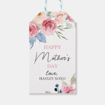 Mother's Day Blush Pink Floral Greenery Favour