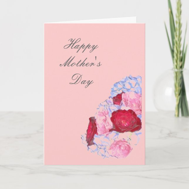 mother's day bouquet card (Front)