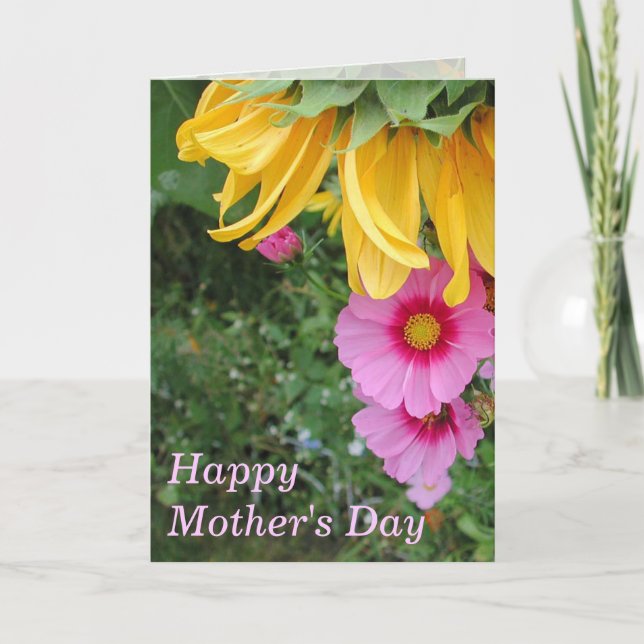 Mother's Day Bouquet Card (Front)