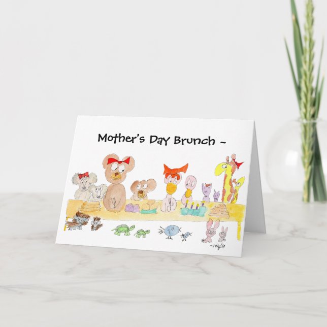 Mother's Day Brunch Card (Front)