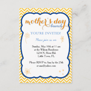 Mother's Day Brunch Invitation