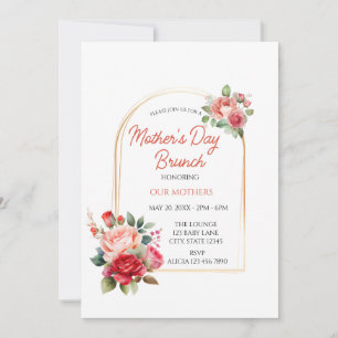  Mother's Day Brunch Invitation