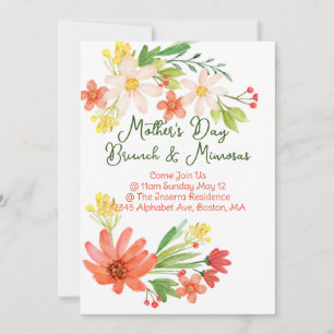 Mother's Day Brunch Invitation