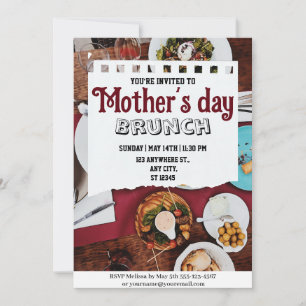 Mothers Day Brunch Invitation