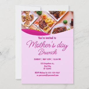 Mothers Day Brunch Invitation