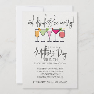 Mother's Day Brunch Invitations