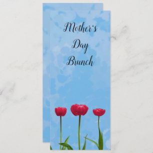 Mother's Day Brunch Tulips Invitation