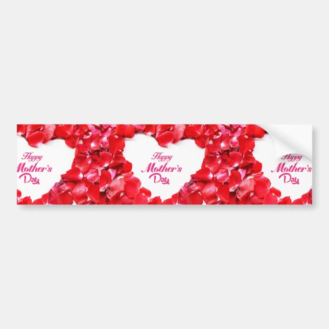 mothers day bumper sticker (Front)