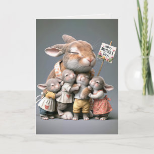 Mother's Day Bunnies Card