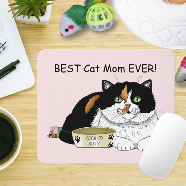 Mother's Day Calico Cat Mouse Mat (Creator Uploaded)