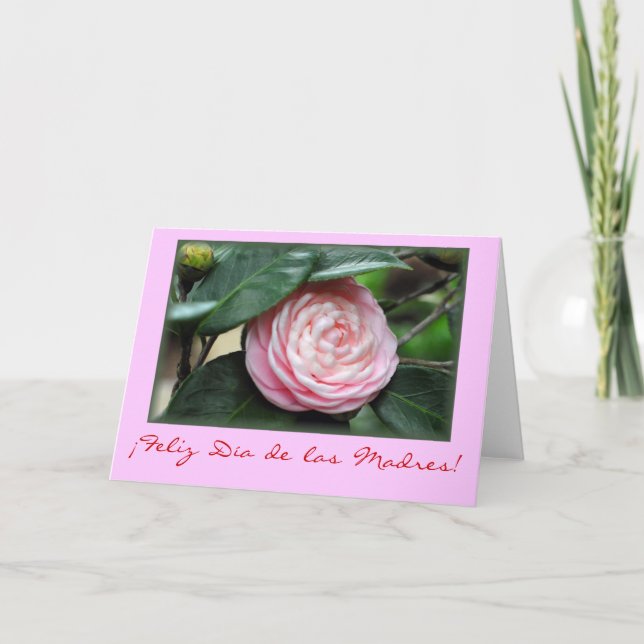"Mother's day Camellia" Card (Front)