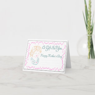 Mother's Day Cameo Gift Card