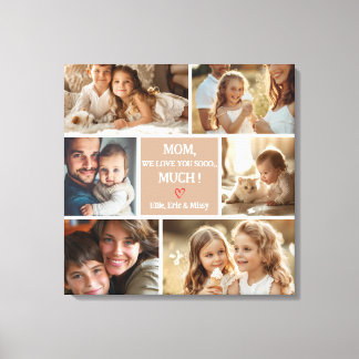 Mother's Day Canvas Print Photo Collage Gift
