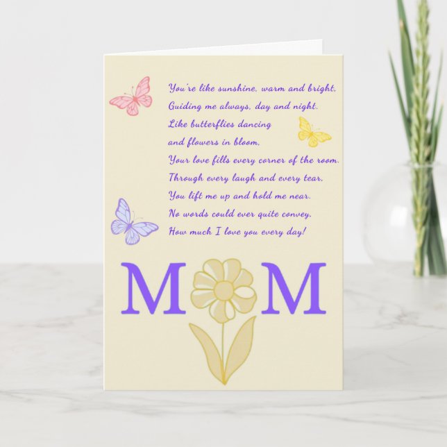Mother's Day Card (Front)