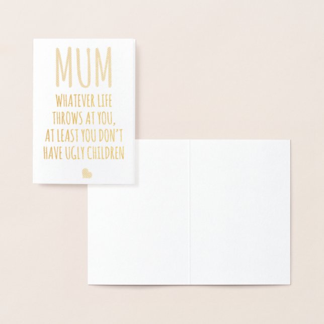 Mother's Day Card (Display)