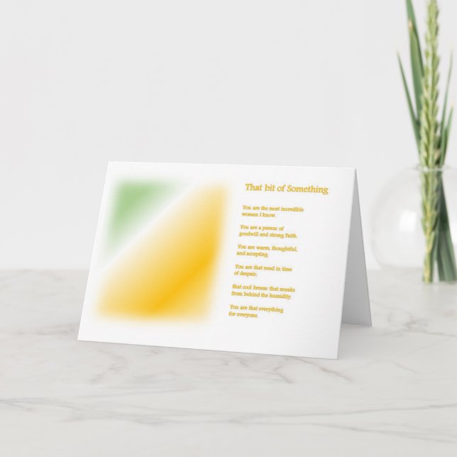 Mother's Day Card (Front)