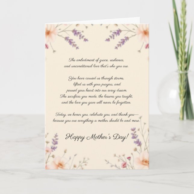 Mother's Day Card (Front)