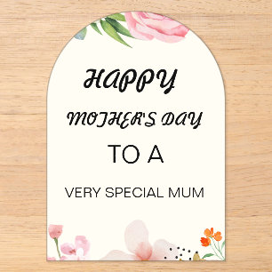 Mother's Day Card Acrylic Invitations