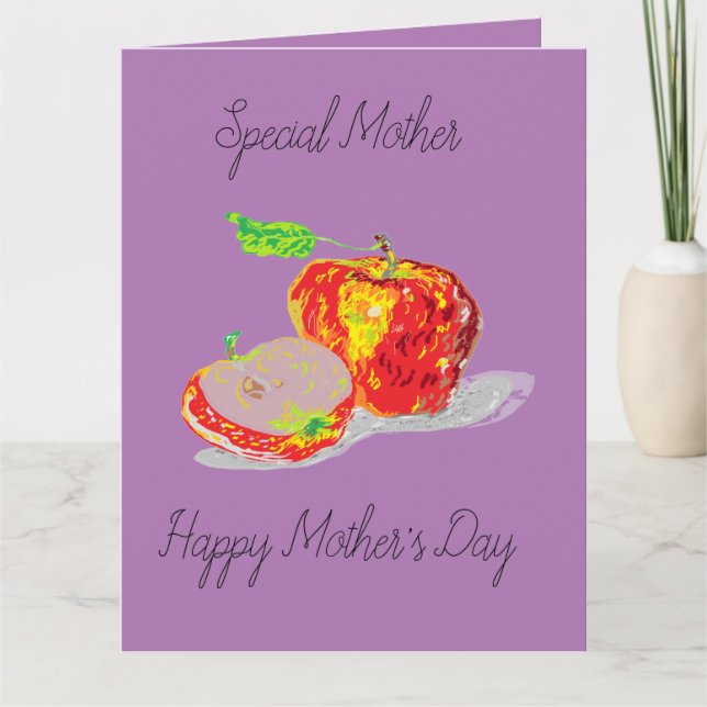 Mothers Day Card / Apple of my Eye (Front)