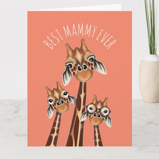 Mother's Day Card - BEST MAMMY EVER (Front)