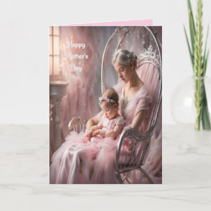 Mothers Day Card First Baby Girl