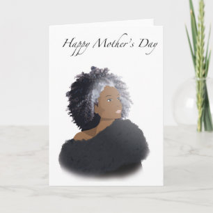 Mother's Day Card for african american mum
