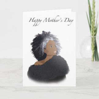 Mother's Day Card for african american mum