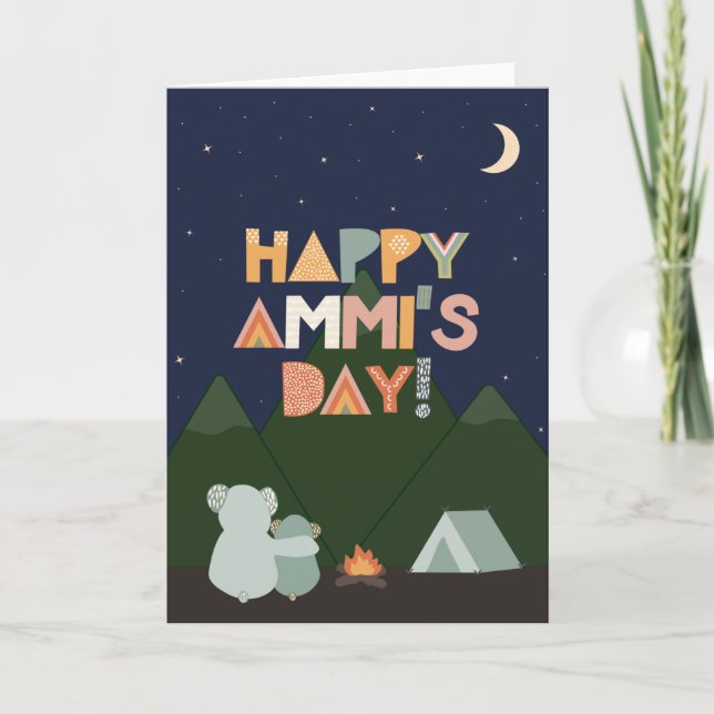 Mother's Day Card for Ammi (Front)
