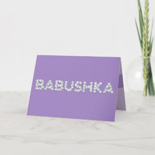 Mother's Day Card for Babushka