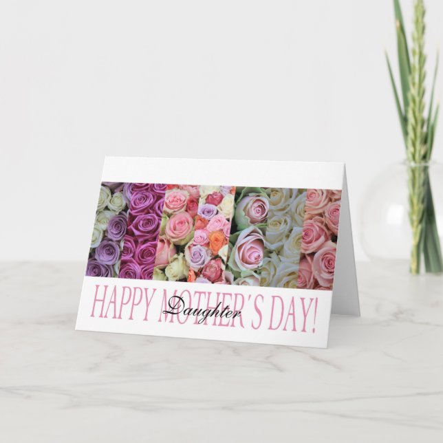 mother's day card for daughter (Front)