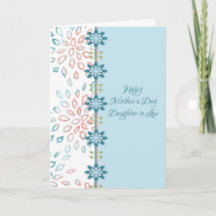 Mother's Day Card for Daughter in Law Flowers